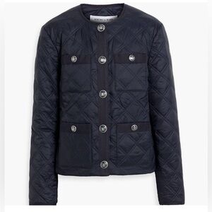 Veronica Beard Shalia Quilted Black Jacket